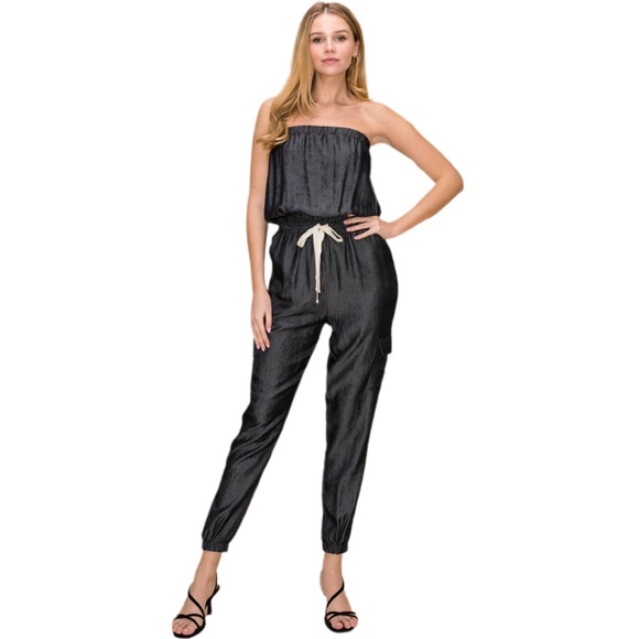Alexa Date Night NWT Super Soft Jumpsuit - Picture 1 of 11